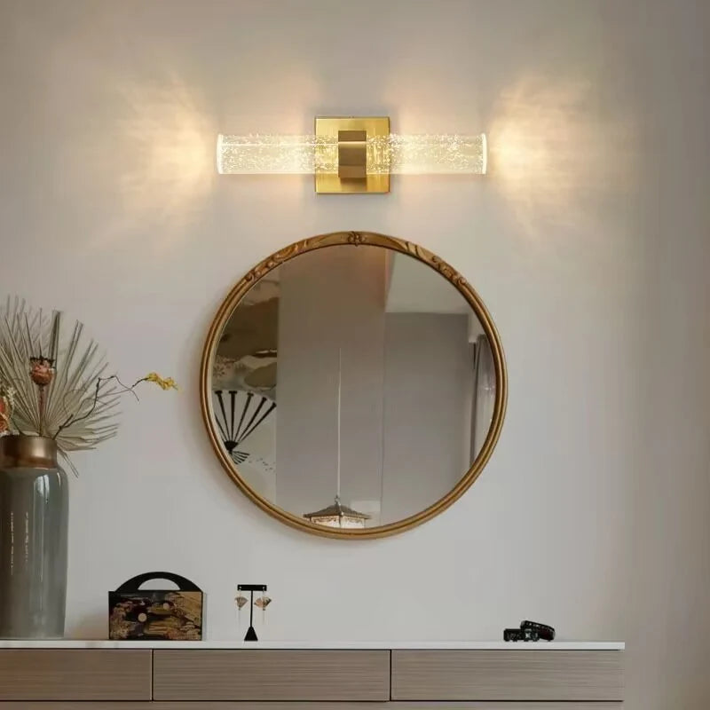 Modern Up and Down Wall Lamp for Home Bedroom Bedside Living Room Aisle Hallway Stair Wall Sconce Light 10W 110V 220V  Gold - vue 5 sur 7