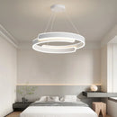 Moderner LED-Kronleuchter in Schwarz-Weiß für Wohnzimmer, Esszimmer und Küche