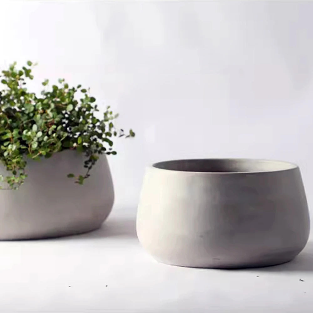 moule en silicone pour pot de fleurs style nordique moderne - vue 7 sur 8