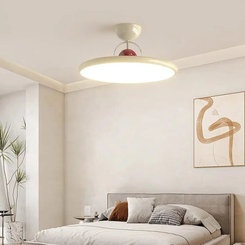 plafonnier led nordique en fer avec soucoupe volante luminaire décoratif d'intérieur
