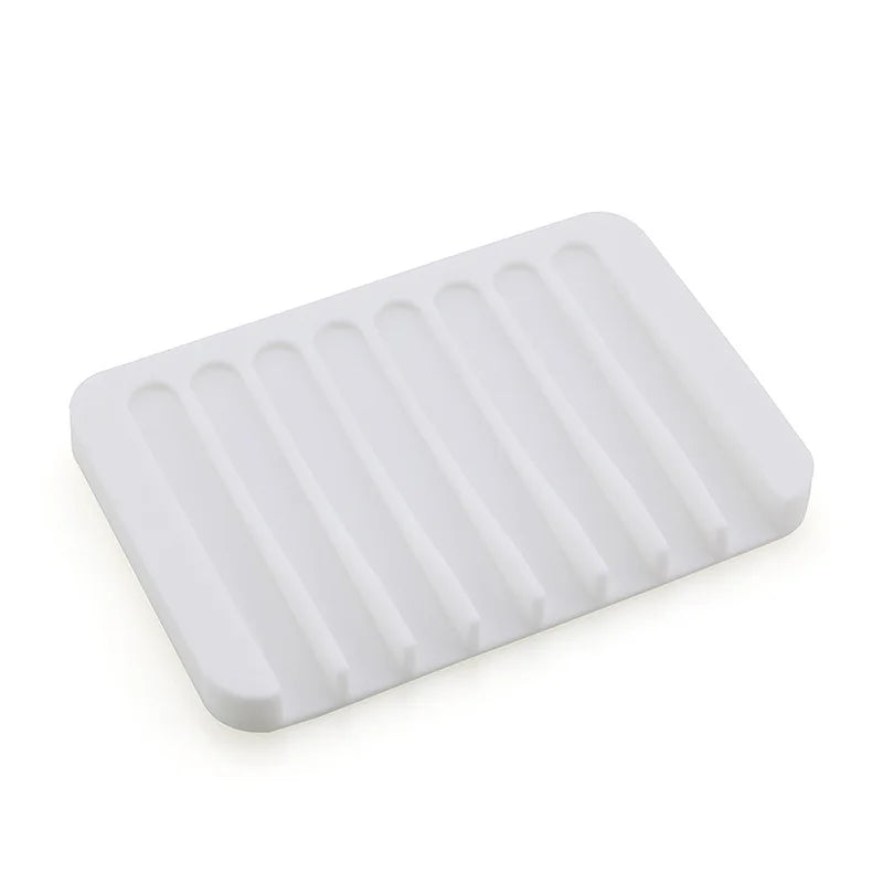 porte-savon en silicone bac auto-drainant pour salle de bain - vue 11 sur 12