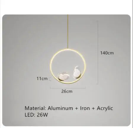 Design-Pendelleuchte aus Acryl für moderne luxuriöse Einrichtung - vue 19 sur 21