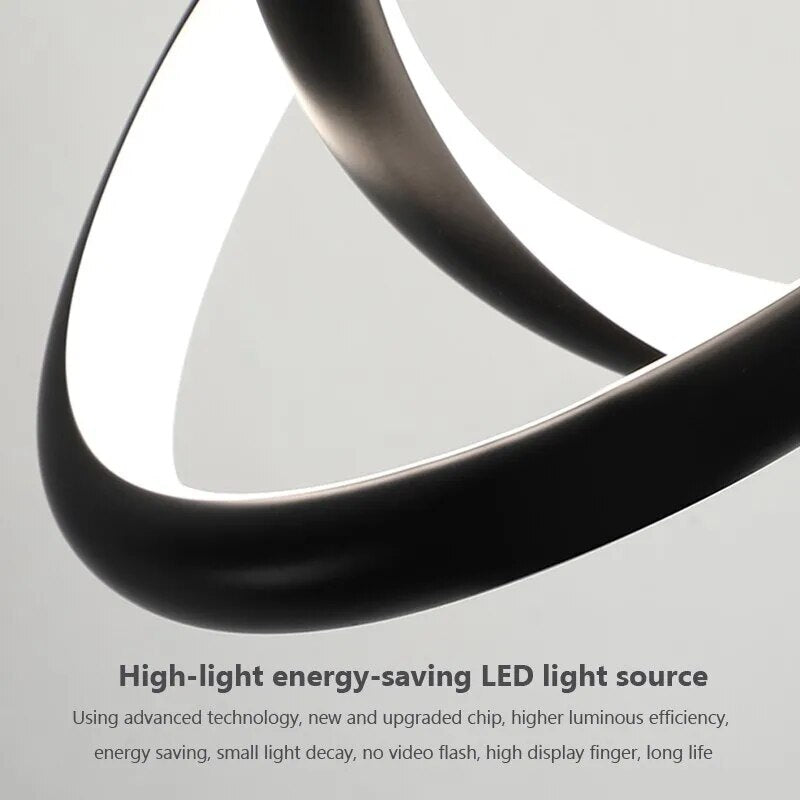 Suspension LED au design moderne - vue 7 sur 8