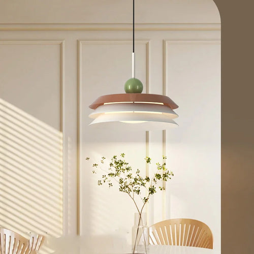 Moderne Pendelleuchte mit 3 Helligkeitsstufen und höhenverstellbarem Kabel - vue 2 sur 10
