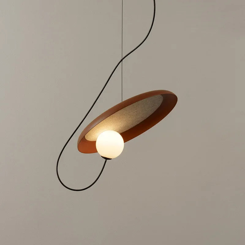 suspension magnétique design italien moderne en led