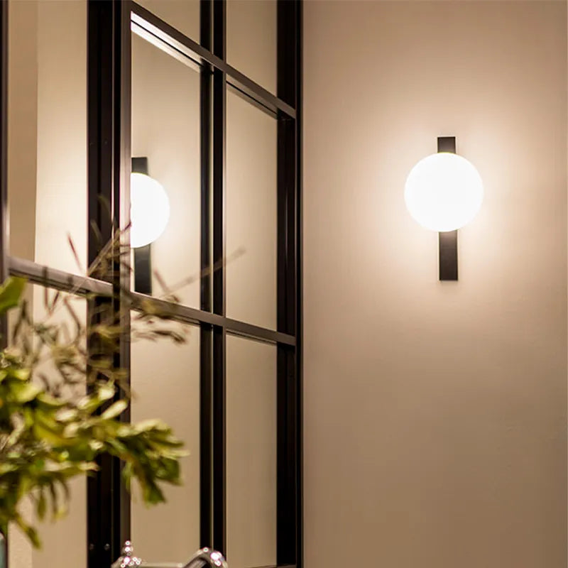 Applique murale boule LED moderne - vue 3 sur 8