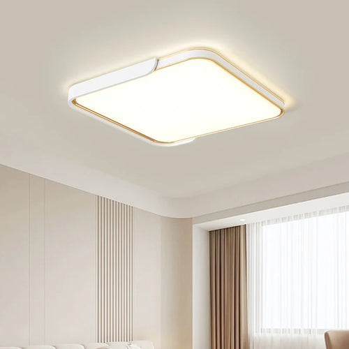 plafonnier led moderne avec télécommande design circulaire polyvalent