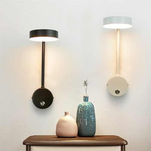 applique murale led moderne avec interrupteur rotative pour décoration maison