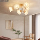 plafonnier moderne avec télécommande pour un intérieur élégant