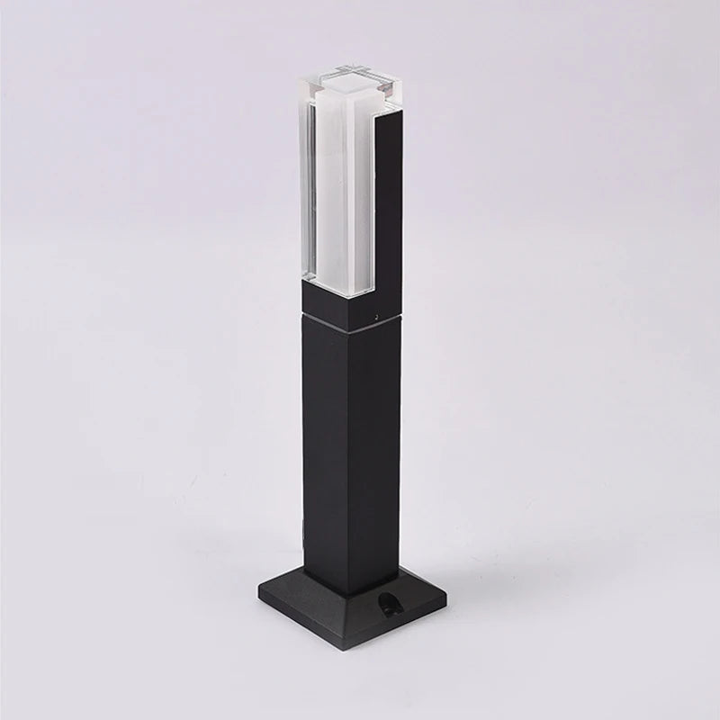 Wasserdichte LED-Außenleuchte Modern für Garten und Wege - vue 5 sur 8