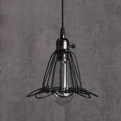 Vintage-Pendelleuchte Edison für industrielle Inneneinrichtung - vue 8 sur 9