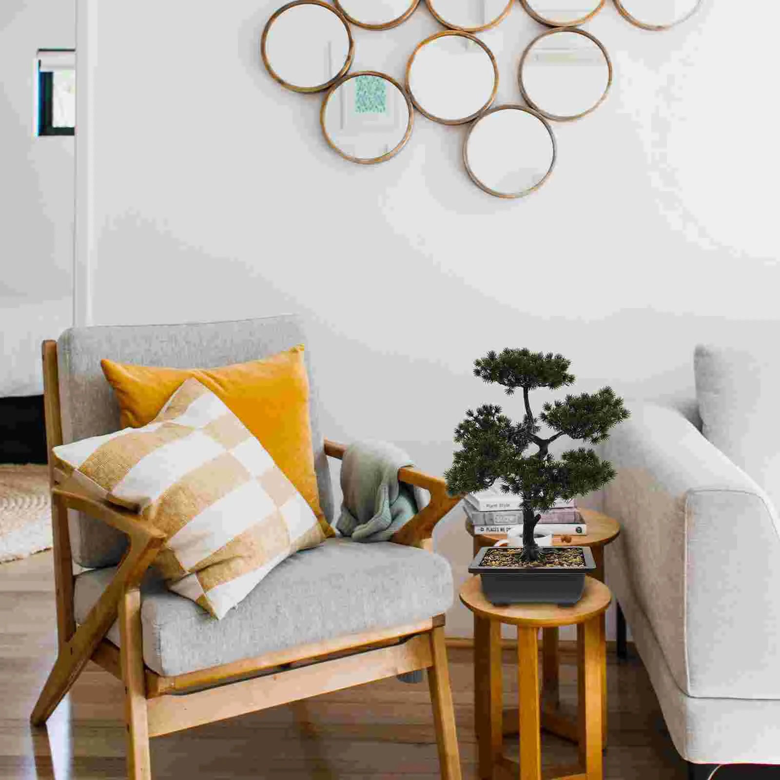 plante décorative en plastique pour intérieur élégant et moderne - vue 9 sur 8
