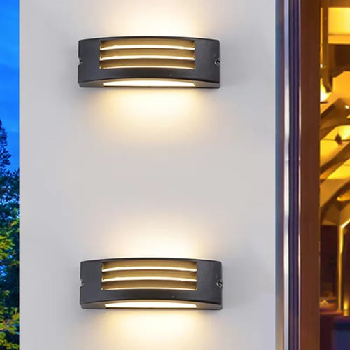 applique murale led moderne étanche pour intérieur et extérieur - vue 4 sur 8