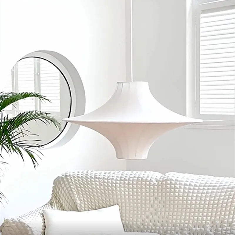 Suspension Led en soie Wabi Sabi - vue 9 sur 8