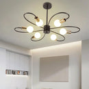 lustre moderne à leds pour salon nordique suspension