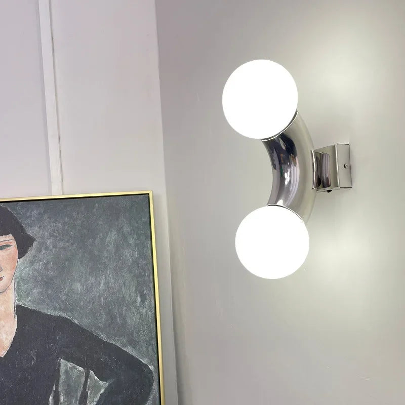 Italian Designer Creative Grape Wall Lamp Sconce Light Corridor Bedroom Lighting - vue 5 sur 7