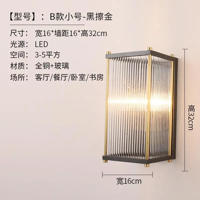 applique murale moderne en cristal doré argenté à led décorative - vue 10 sur 10