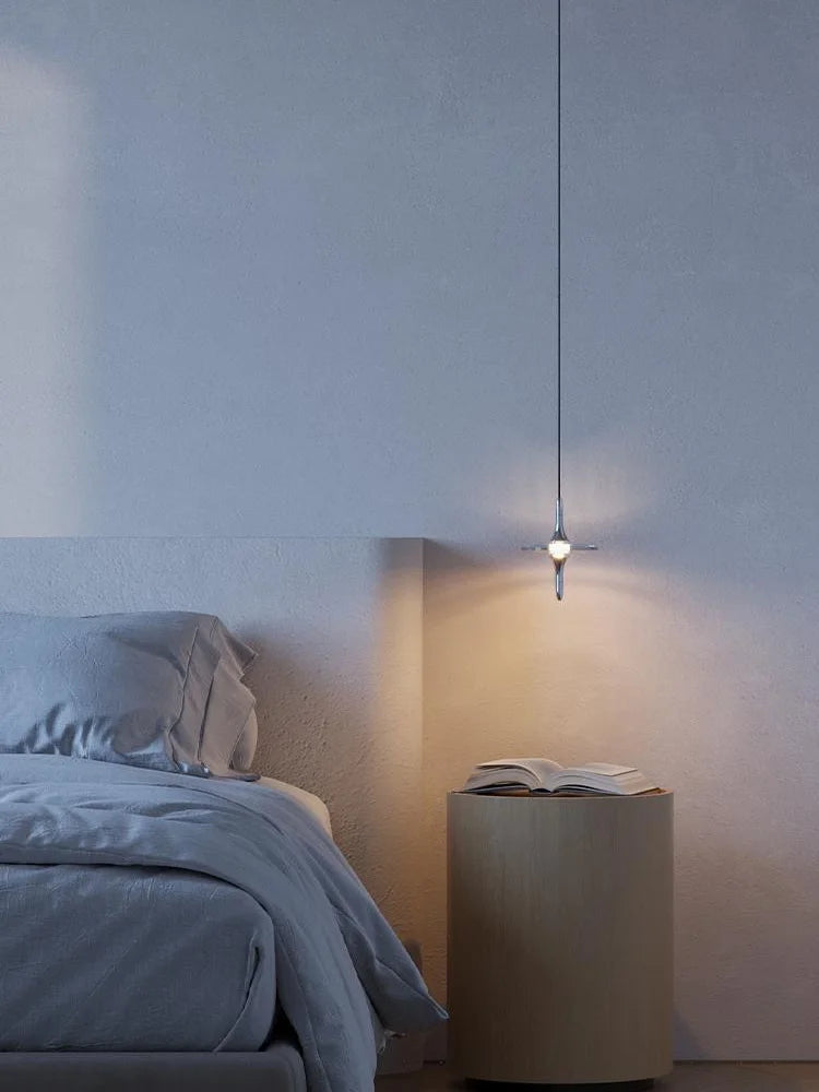 lustre à led design pour intérieur moderne élégant - vue 7 sur 10