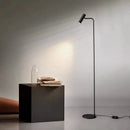 lampadaire rotatif en laiton minimaliste avec 3 gradations