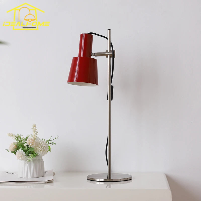 lampe de bureau réglable design rétro moderne led - vue 6 sur 8