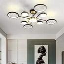 Minimalistische LED-Deckenleuchte 3 Farbtemperaturen dekorative Innenleuchte