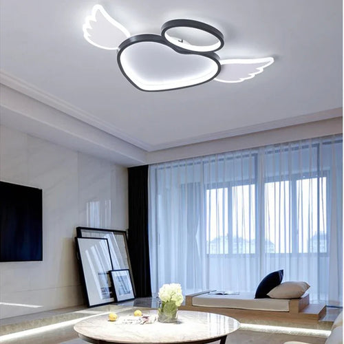 LED-Deckenleuchte mit modernem Design für Kinder und Erwachsene - vue 4 sur 9