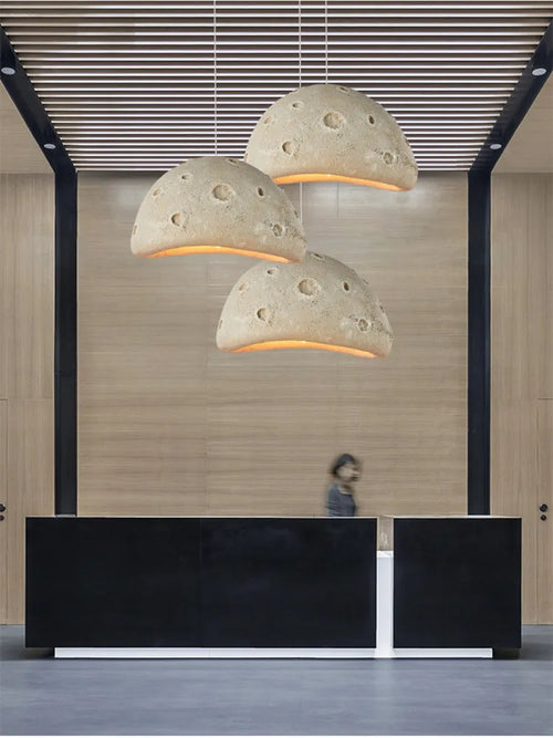 lustre led style nordique wabi sabi créatif artistique