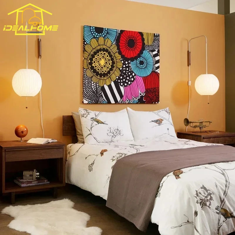 applique murale en soie design italien pour décoration moderne - vue 4 sur 9
