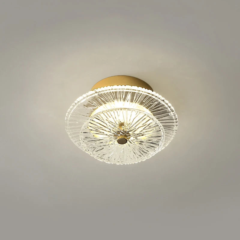 plafonnier en verre moderne pour décoration intérieure élégante - vue 7 sur 7