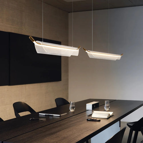 Minimalistische Designer-Pendelleuchte für moderne Restaurants und Bars - vue 6 sur 18