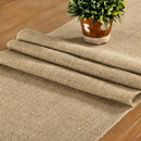 Chemin de table jute naturel style ferme rustique