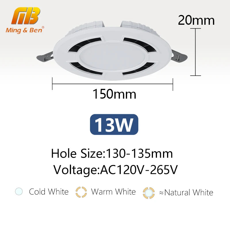 spot led encastrable dimmable pour éclairage intérieur polyvalent - vue 14 sur 14