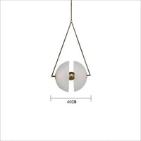 suspension nordique en verre pour décoration de loft et restaurant