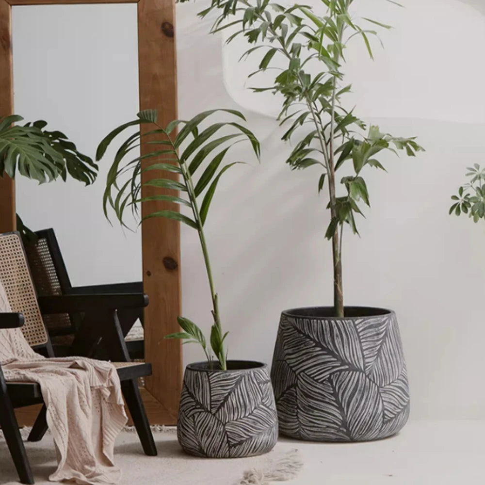 moule en silicone pour jardinière en béton nordique décoratif - vue 4 sur 9