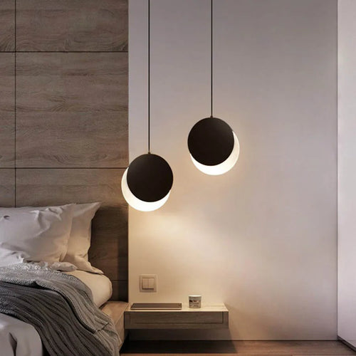 Moderne Pendelleuchte Dekorative Design-Luna für den Innenbereich - vue 2 sur 10