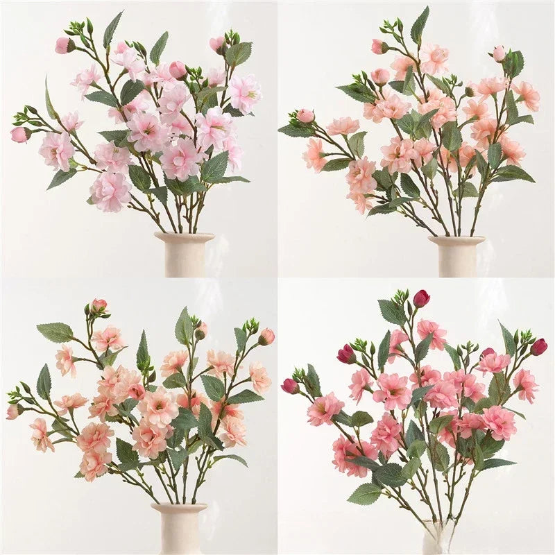 bouquet de roses artificielles en soie pour décoration intérieure - vue 3 sur 11