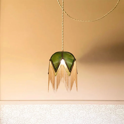 lustre nordique en tissu abat-jour design pour éclairage intérieur