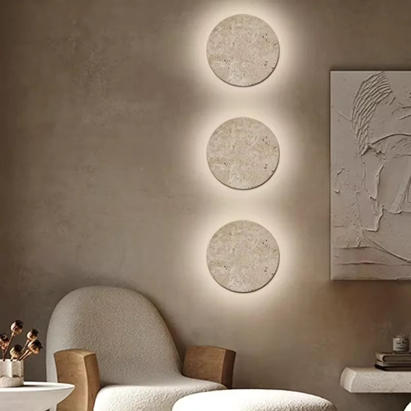 applique murale en pierre pour décoration intérieure artistique