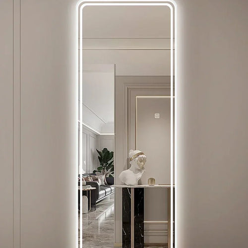 miroir intelligent grand format pour décoration intérieure