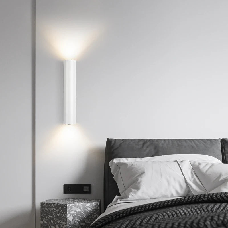Moderne Wandleuchte für Wohnzimmer, Schlafzimmer, Flur, Hotel und Restaurant - vue 4 sur 9