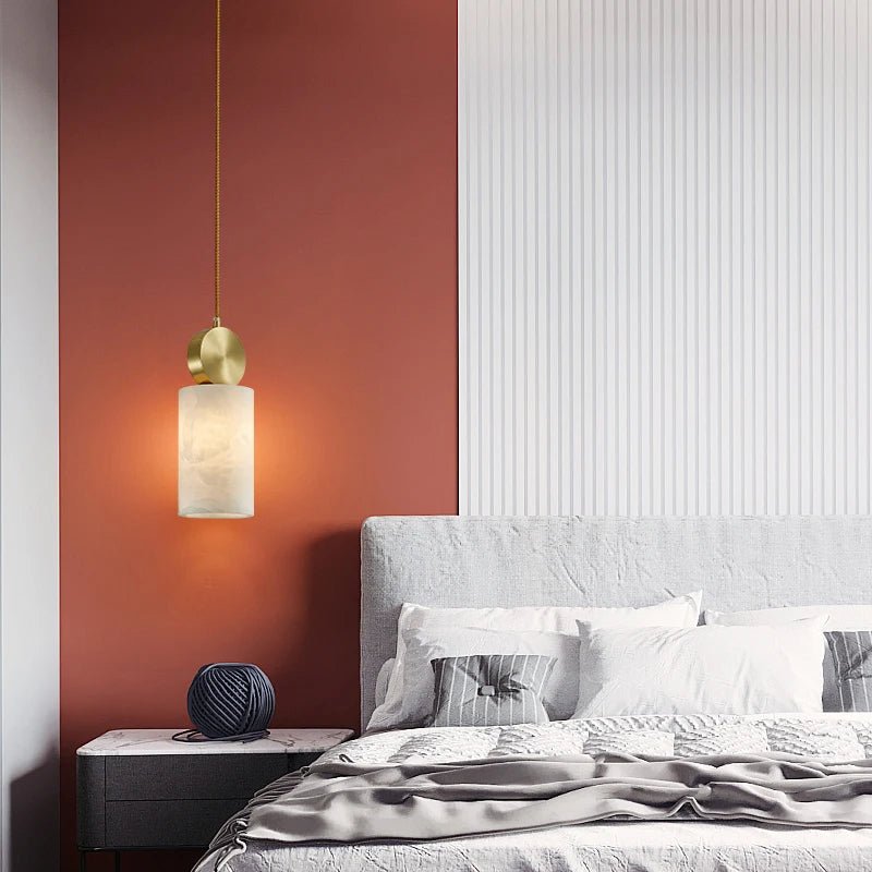 lustre en cuivre personnalisé créatif minimaliste pour décoration moderne