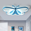 lustre winfordo led 	 papillon intensité réglable pour enfants