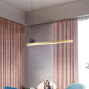 lustre en métal doré moderne pour décoration intérieure élégante