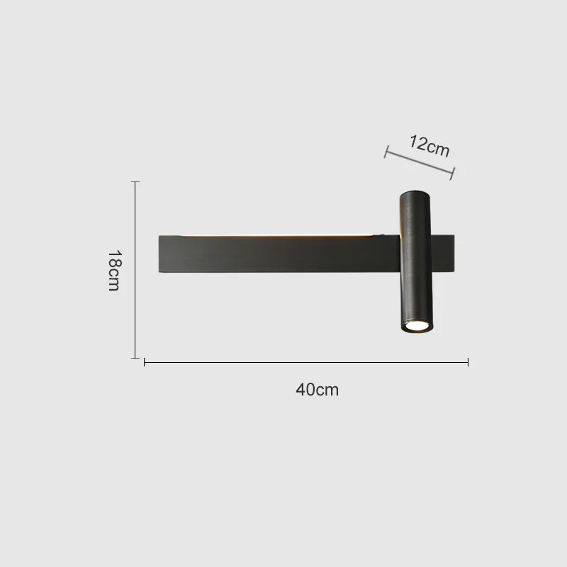 applique murale minimaliste en cuivre design moderne et créatif - vue 9 sur 13