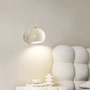Nordische LED-Wandleuchte minimalistisch aus drehbarem Eisen