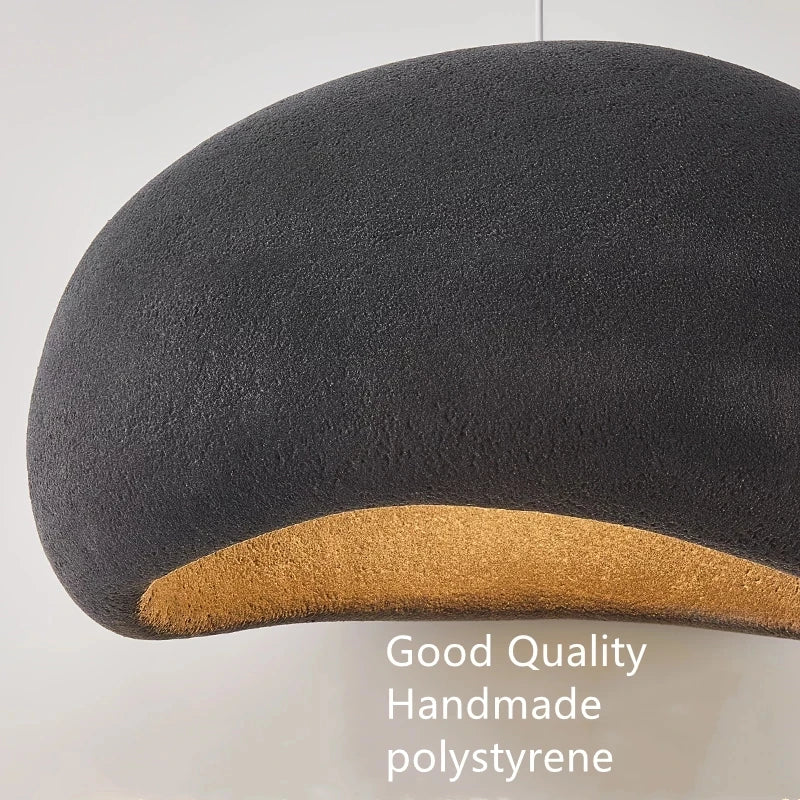 Farbige Pendelleuchte aus Polystyrol mit abgerundeten Formen im Design-Stil - vue 6 sur 18