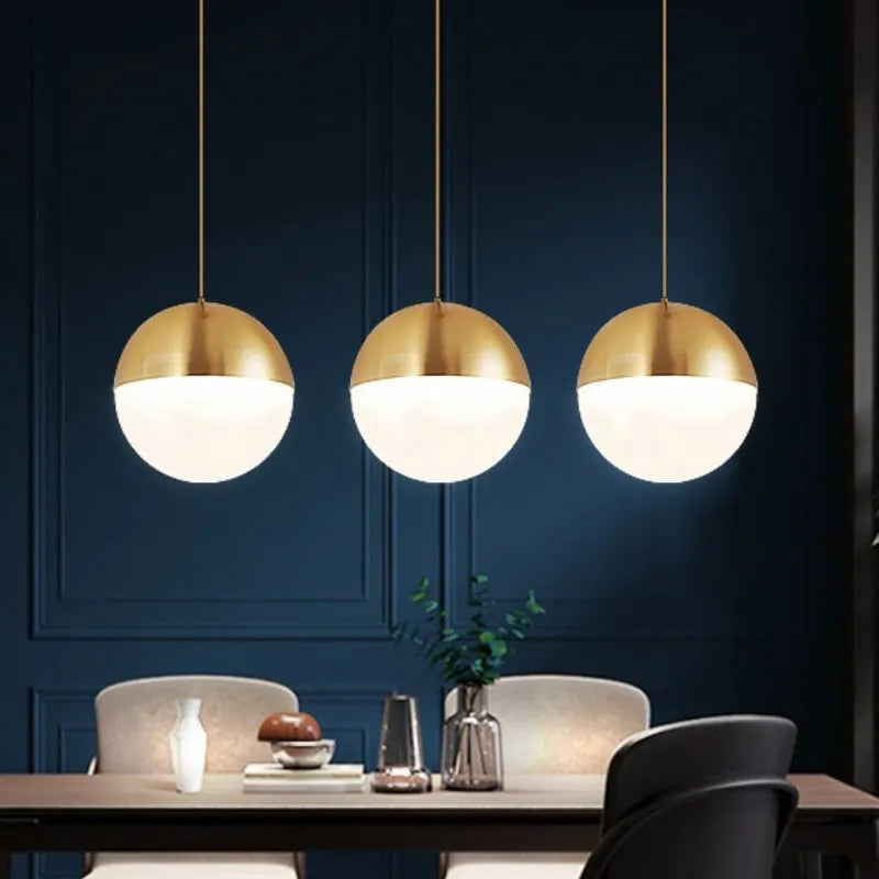 lampe suspendue moderne led intérieur salon chambre étude banquet - vue 3 sur 24