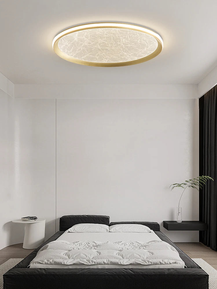 plafonnier led nordique minimaliste en acrylique haut de gamme