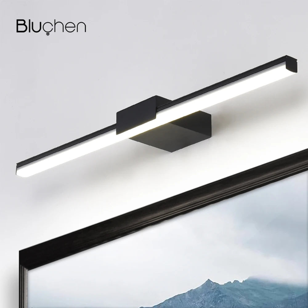 applique murale led moderne nordique étanche d'intérieur montée en surface - vue 3 sur 6