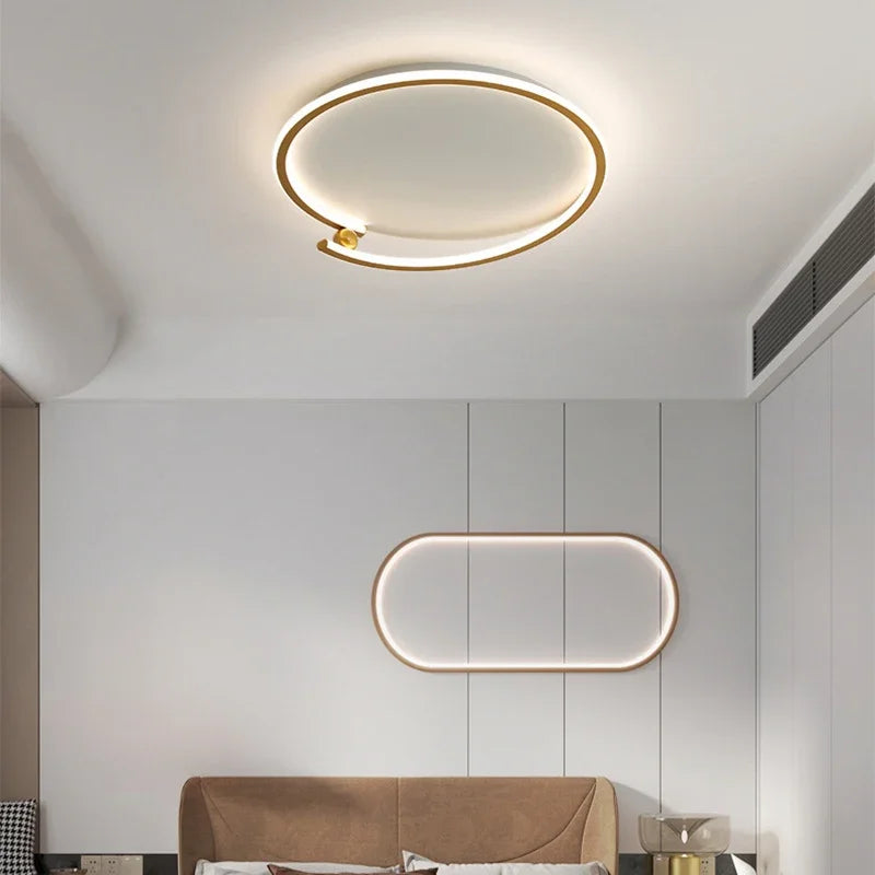 Moderne LED-Deckenleuchte für elegante Inneneinrichtung - vue 6 sur 8
